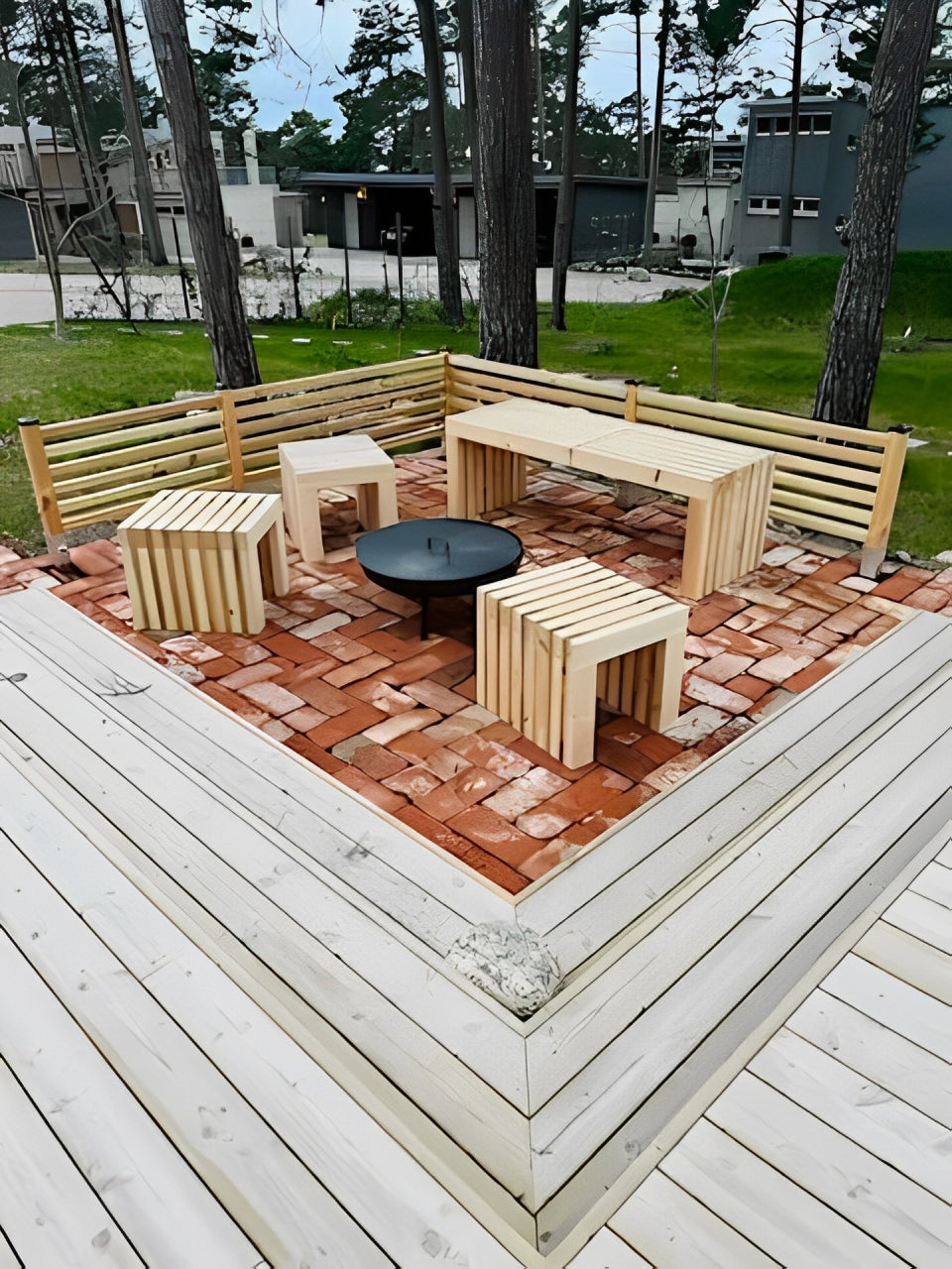 "Skymningsro" Skymningsro – Handgjorda pallar i naturlig harmoni
