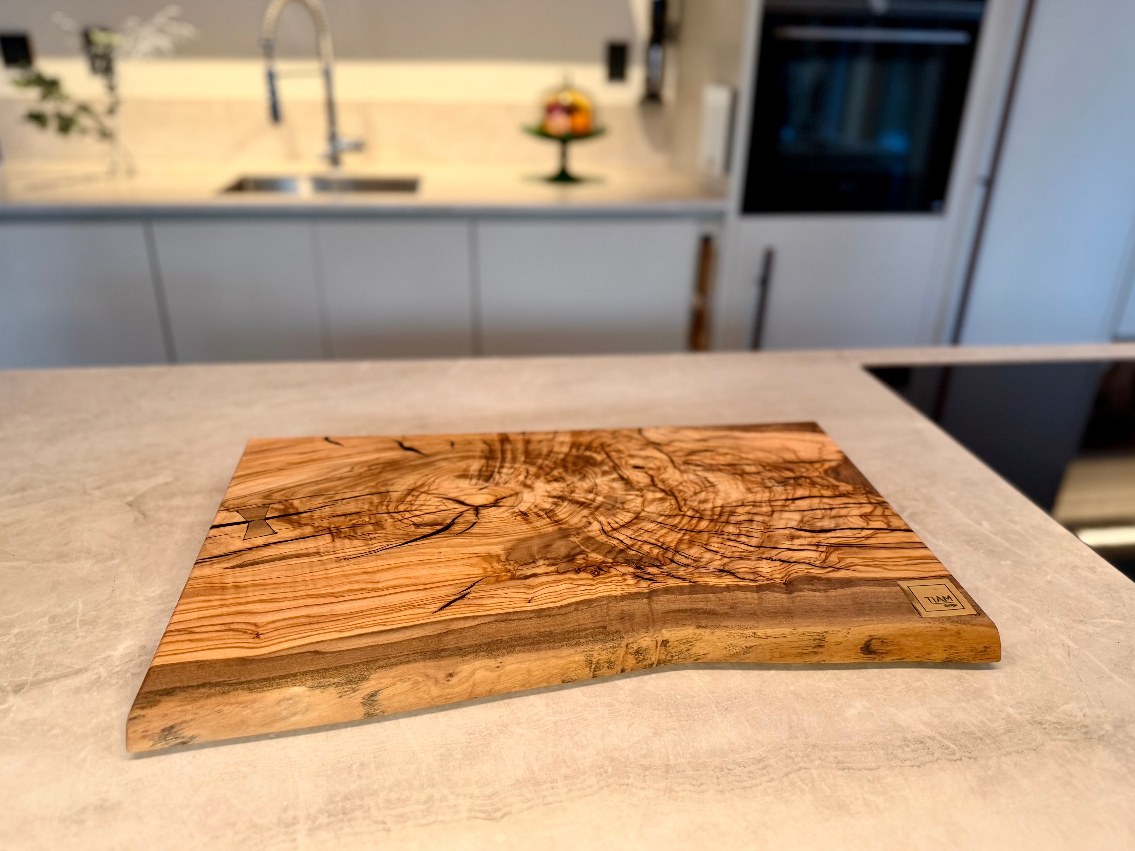 Skärbräda - Olivträ