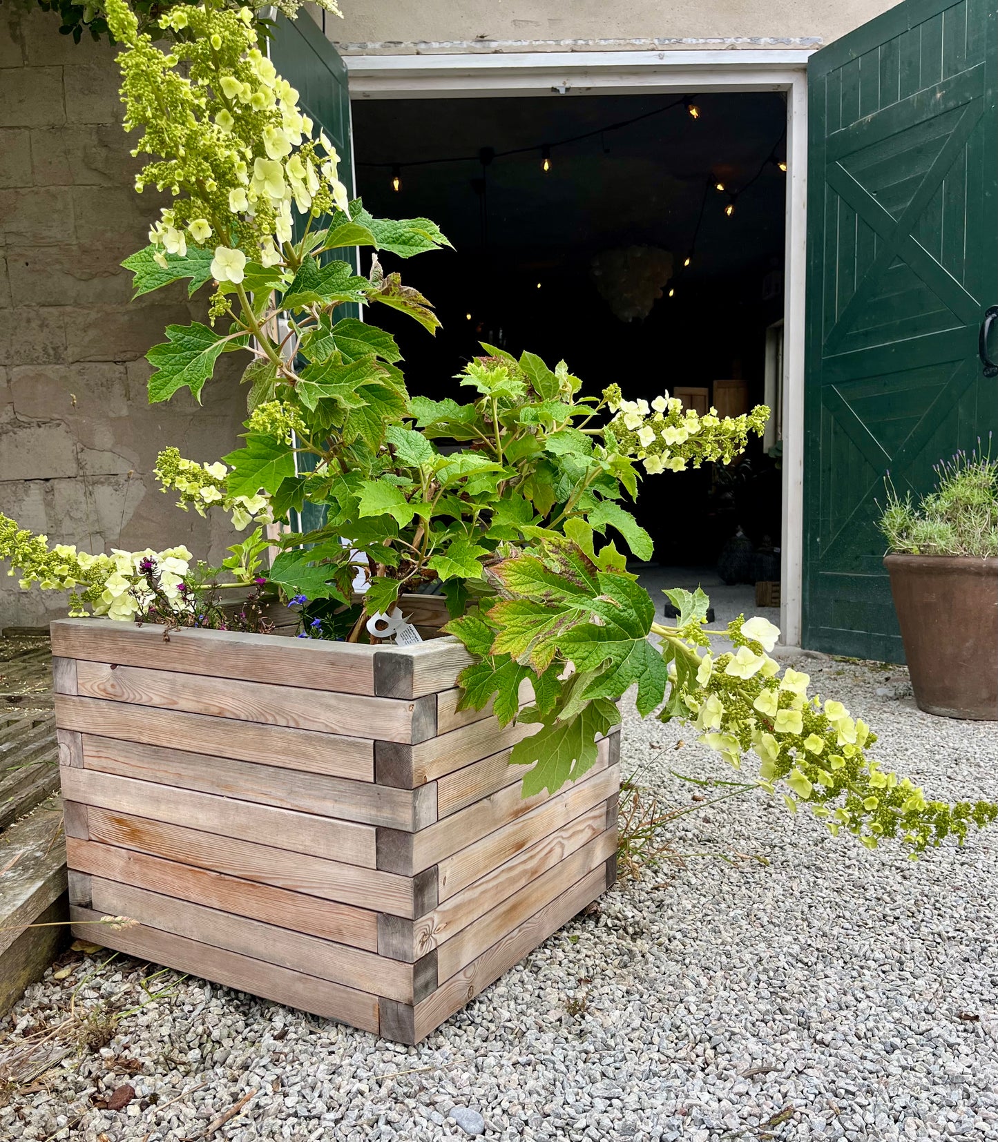 "Grönro" – Handgjord blomlåda för alla växter